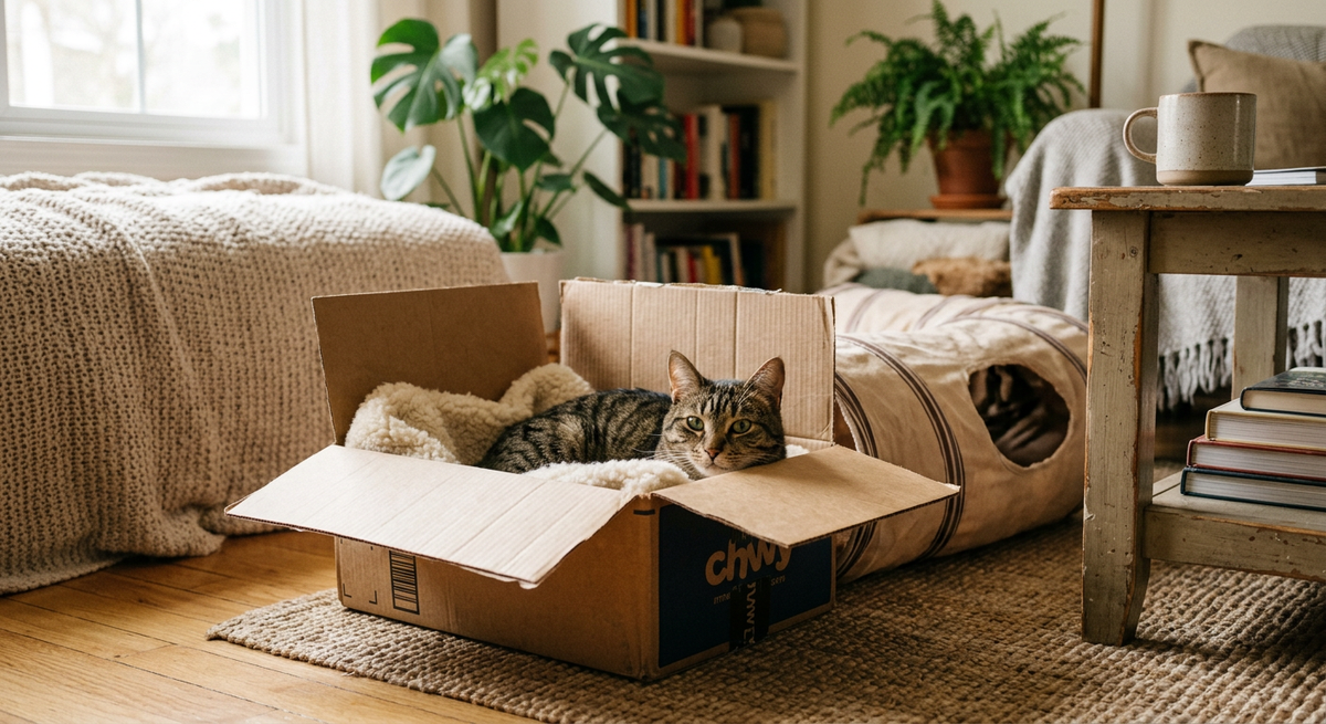 Why Does Your Cat Love Boxes and Tunnels? The Science of Feline Hideouts
