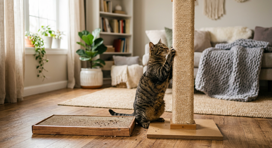 Cat Scratching Post vs. Scratching Pad: Which One Should You Choose?