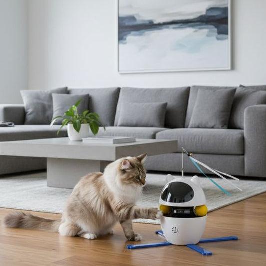 How to Keep an Indoor Cat Active When You Don't Have Much Space