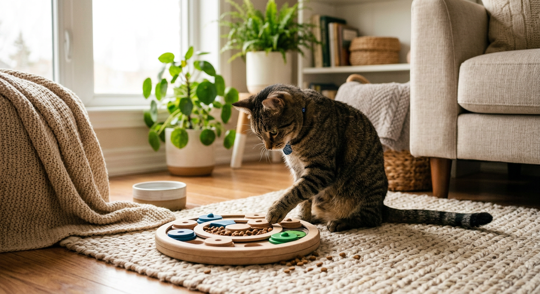 Ditch the Bowl: How to Use Puzzle Toys to Make Mealtime More Engaging for Indoor Cats