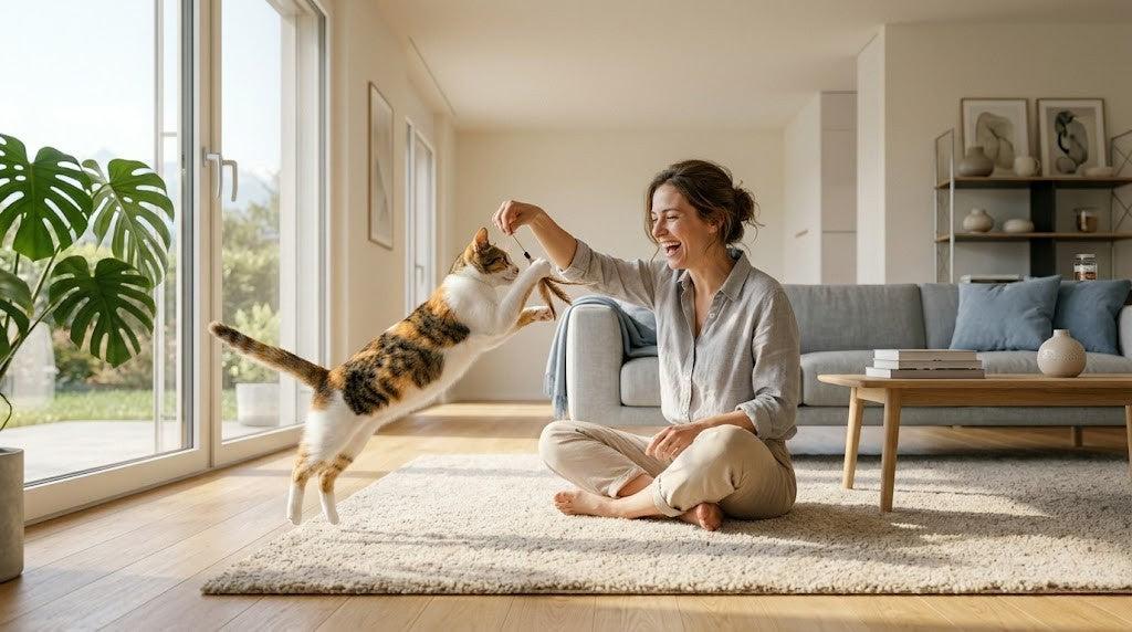 How to Turn Your Cat's Daily Routine Into More Interactive Playtime