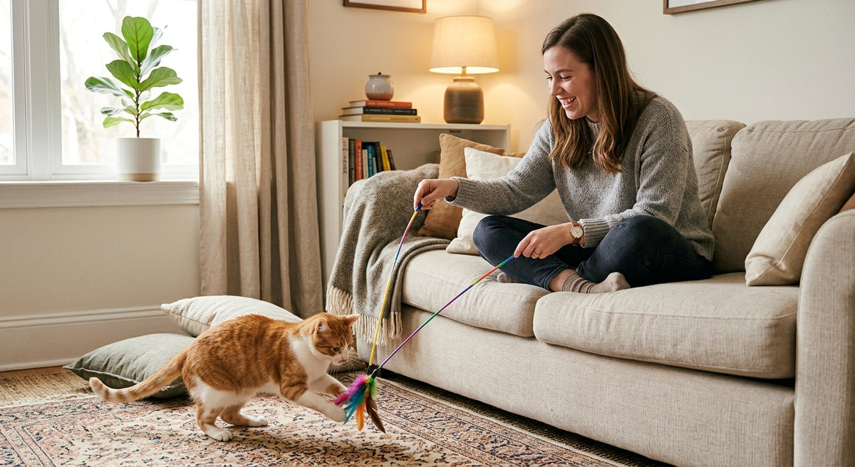 Why Does Your Cat Attack Your Feet or Hands? Better Ways to Redirect Play