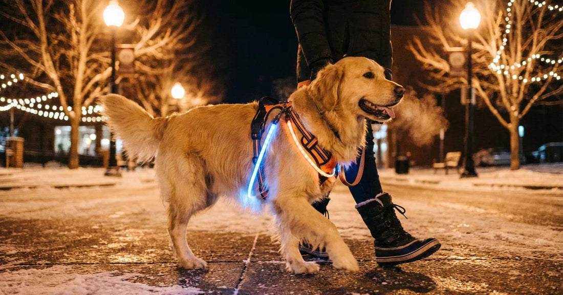 How to Keep Your Dog Visible on Dark Fall Evenings