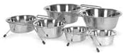 Jeffers Pet Low Profile Stainless Steel Double Diner Pet Bowls with Non-Skid Frame – Dog Bowls & Cat Bowls for Food, Water, Milk, Wet or Dry Pet Food, Puppy, Kitten Feeding Station Set - 16 oz - Image 6