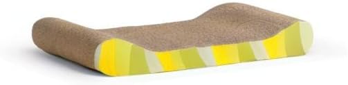 Catit Style Scratcher with Catnip - Jungle-Stripe Lounge - Image 5