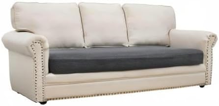 Eismodra Couch Covers for 3 Cushion Couch Sofa Magic Stretch Sofa Slipcover for Dogs Pet L Shape 2 Seat Replacement Furniture Protector,Dark Gray Length 65-78 inches(Only 1 Piece) - Image 8