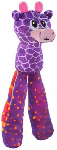 Outward Hound by Nina Ottosson Silly Legz Interactive Plush Dog Puzzle Dog Enrichment Toys, Plush, Floppy, Long, Giraffe, Purple - Image 8