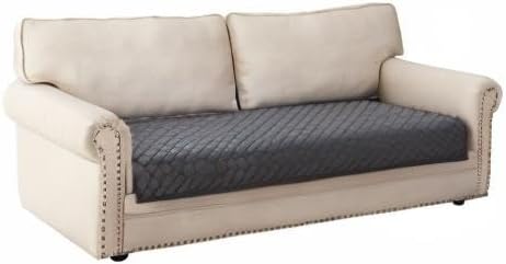 Eismodra Couch Cover,Sectional Couch Covers,Sofa Covers for 3 Cushion Couch,Anti-Slip Sofa Slipcovers for Dogs Cats Kids Loveseat Recliner L Shaped Armrest Backrest,Dark Gray 36''x94''(Only 1 Piece) - Image 8