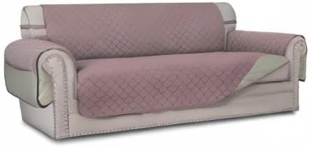 Easy-Going Reversible Couch Cover, 4 Seater Sofa, XX-Large Sofa, Pink/Beige | Machine Washable Slipcover For Dogs, Water Resistant Furniture Mat For Living Room, Non-Slip Sofa Cover, Pet Friendly - Image 10