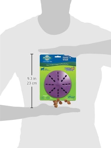 PetSafe Busy Buddy Twist 'n Treat Dispensing Dog Toy, Large | Twist Halves Apart for Quick Treats or Closer for a Challenge, Patented Treat Meter, Top-Rack Dishwasher Safe - Image 3