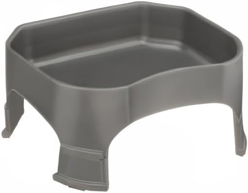 Neater Pet Brands Extra Large Water Bowl for Dogs, Elevated Outdoor Dog Water Bowl (2.25 Gallon XL Capacity), Big Trough Style Food Dish for Indoors or Outside, No Spill Large Dog Bowls, Gunmetal Grey - Image 10