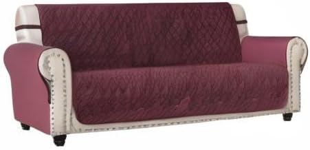 Ameritex Couch Sofa Slipcover 100% Waterproof Nonslip Quilted Furniture Protector Slipcover for Dogs, Children, Pets Sofa Slipcover Machine Washable (Burgundy, 78") - Image 8