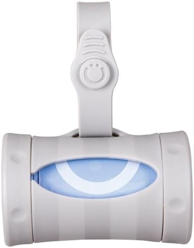 Ubbi Retractable Bag Dispenser for Diaper Bag, Gray | Portable Bag Holder for Travel, Clips to Stroller or Diaper Bag, Newborn Baby Essentials, Includes 24 Lavender Scented Bags - Image 4