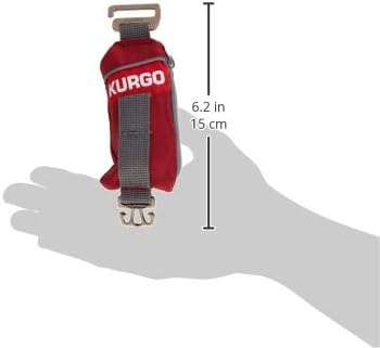 Kurgo Duty Bag Dog Poop Bag Dispenser | Compact Hands-Free Waste Holder With Carry Hook, Fits Rope or Flat Leashes, Machine-Washable Pouch, Includes 15 Bags - Image 7