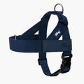 Dog Friendly Co. Dog Harness, Adjustable, No Pull Design (Navy, Medium) | One Click Buckle, Chafe Resistant Webbing, Adjustable Neck & Chest, and Heavy Duty D-Ring, Sturdy Comfortable and Easy to Use by DogFriendly