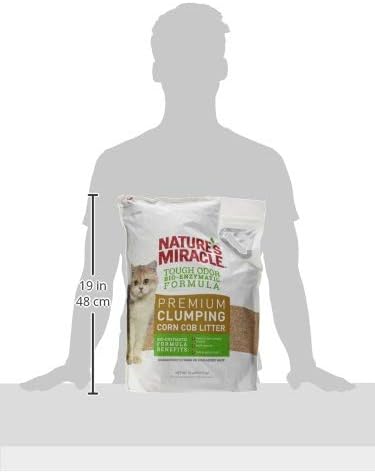 Nature’s Miracle Premium Clumping Corn Cob Litter, 10 Pounds, Made with Real Corn Cob for Fast-Clumping Litter for Multi-Cat Households (Pack of 2) - Image 11