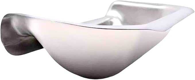 Fluff Trough 7.25 Inch Tall Elevated Dog Bowls for Medium & Small Dogs – Stainless Steel Raised Dog Bowl with Stand Holds 2 Cups of Pet Food – Vet Recommended, Dishwasher Safe Dog Feeder Station - Image 3