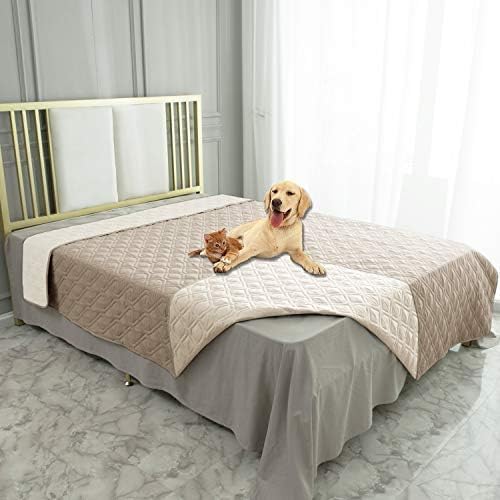 Ameritex Waterproof Dog Bed Cover Pet Blanket for Furniture Bed Couch Sofa Reversible - Image 2