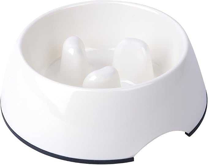 Super Design Slow Feeder Dog Bowl, 1 Cup, Nonslip, Heat-Resistant, Sturdy, Suitable for Small to Medium Sized Dogs by SUPERDESIGN