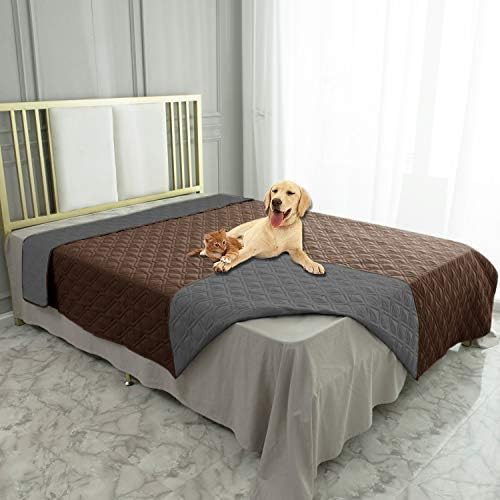 Ameritex Waterproof Dog Bed Cover Pet Blanket for Furniture Bed Couch Sofa Reversible by Ameritex