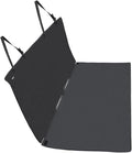 Amazon Basics Waterproof Dog Car Seat Cover, Scratch Proof Protector for Pet, Car Back Bench, 56 x 47 inch, Black by AmazonBasics