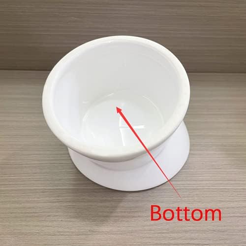 Black Small Ceramic Raised Cat Bowls, Tilted Elevated Food or Water Bowls, Stress Free, Backflow Prevention, Dishwasher and Microwave Safe, Lead & Cadmium Free - Image 5