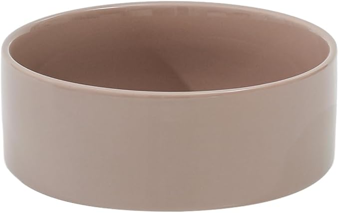 Havniva Ceramic Dog Bowls, Dog Food and Water Bowl Set, Dog Water Bowl | 7.3” Ceramic Dog Food Bowls with Non-Slip Rubber Base, Large Capacity, Dog Feeding Bowls for Medium Dogs by Havniva