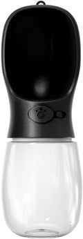 WePet Portable Dog Water Bottle, 12 OZ, Leak Proof Puppy Water Dispenser with Drinking Feeder for Pets Outdoor Walking, Hiking, Travel, Food Grade Plastic by WePet