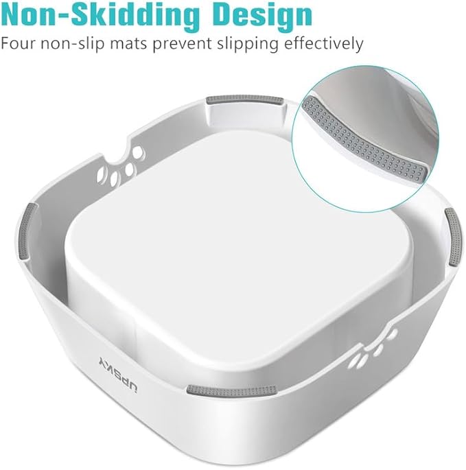 UPSKY 35oz No-Spill Pet Water Bowl, Slow Water Feeder for Dogs and Cats | Splash-Proof Bowls, Slow Drinking Pet Dish, Easy-Clean Dishwasher Safe, Portable For Travel - Image 6