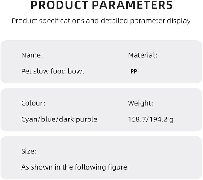 Slow Feeder Dog Bowl — Stop Bloat & Choking, Anti-Gulping Puzzle Dog Food Bowl for Fast Eaters, Non-Slip Maze Dish Slows Eating by 10x, Dishwasher Safe BPA-Free PP, 2 Cup for Medium Large Dogs - Image 5