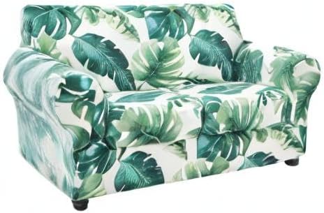 hyha Stretch Couch Cover, Sofa Covers for 2 Separate Cushion Couch Washable | Loveseat Cover, Floral Pattern, Printed, 3 Pieces, 2 Seater Furniture Protector with Elastic Bottom for Dogs, Pet Friendly - Image 9