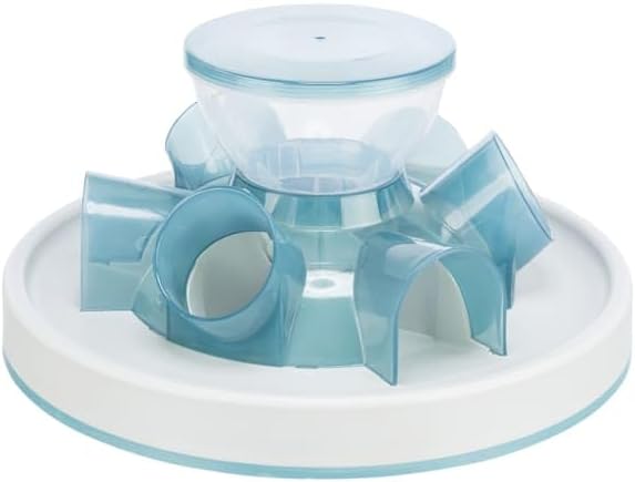 TRIXIE Tunnel Slow Feeder for Cats and Dogs, Interactive Cat Toy, Pet Food Dispenser, Treat Dispenser by TRIXIE