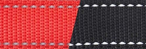 PetSafe Deluxe Easy Walk Harness, Medium/Large, Rose Red (EWH-D-HC-M/L-RSE) | Padded Neoprene Straps, Reflective Strips for Night Safety, Martingale Loop Curbs Pulling from the Chest, Not the Throat - Image 3