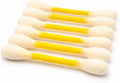Glaciart One Swabs Cat Toys with Catnip - 6 Pk | Durable for Chew, Cute Cat Toys Interactive Kitty for Boredom, Exercise, & Play | Filled w/Organic Catnip for Anxiety & as Digestive Aid | Gift Idea by GlaciartOne