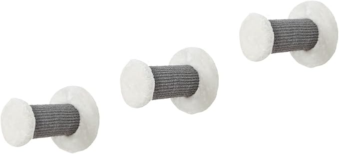 Trixie Wall Mount XXL Cat Climbing Steps, Cat Furniture, Scratching Post, 3pcs, Gray - Image 2