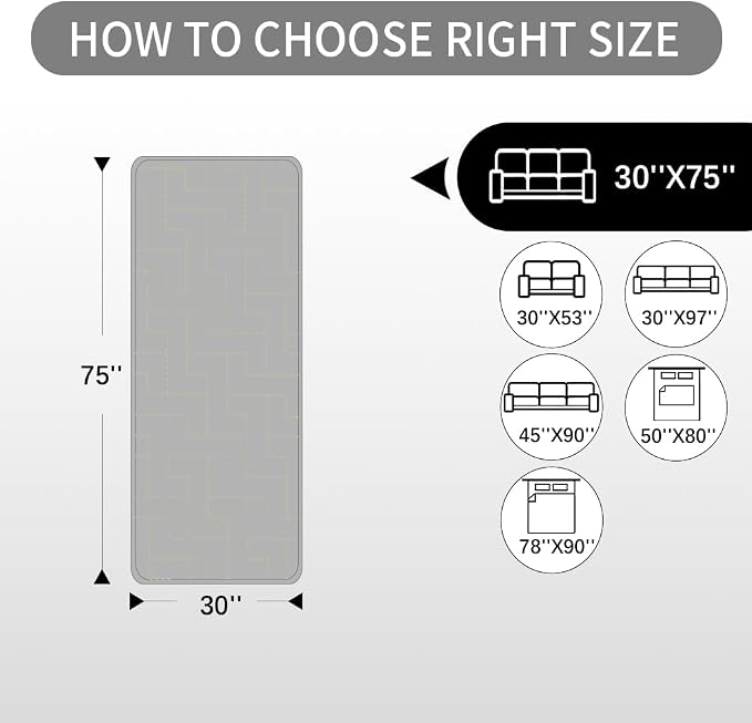fuguitex Waterproof Dog Bed Cover Couch Cover for Pet Anti-Slip Cat Mat Pet Pad Blanket for Sofa Chair Recliner Bed Furniture Protrctor - Image 7