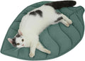 Letalong 30 X 20 Inch Leaf Shaped Cotton Cat Bed Pad, Warming Cat Mat, Pet Warming Pad for Cats, Warmer Mat for Feral and Indoor Cats, 2025 Enlarged and Thickened Leaf Beds by LetalongPetSupplies