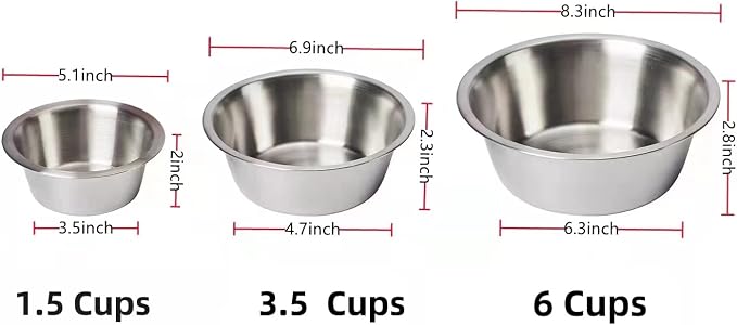 FOYO Elevated Dog Bowls, Raised Dog Food and Water Bowls,Wall Mounted Pet Comfort Feeding Bowls for Medium Dogs - Image 6