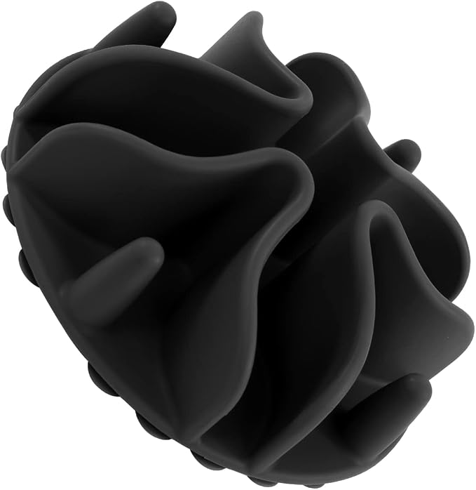 Jaoul Slow Feeder Dog Bowls Insert, Puzzle Slow Feeder Insert with 30 Octopus Suction Cups for Small Medium Large Size Dog Food Bowl (4.72 inch, Black) by Jaoul