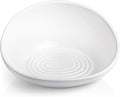 CatGuru Cat Food Bowl, Ceramic Bowls for Indoor Cats, No Spill Cat Feeding Bowl, Whisker Stress Free Kitten Bowls, Pet Bowls for Food and Water, Includes Silicone Non-Slip Mat (High-Low, White) by CatGuru