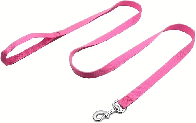 Strong Nylon Dog Leash, 4FT/ 5 FT/ 6FT Dog Leashes for Small Medium Dogs - Image 2