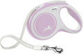 FLEXI® Comfort Tape Retractable Dog Leash, Medium, 16 ft - Pink/Rose by Flexi