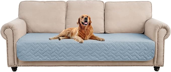 fuguitex Waterproof Dog Bed Cover Couch Cover for Pet Anti-Slip Cat Mat Pet Pad Blanket for Sofa Chair Recliner Bed Furniture Protrctor by fuguitexHome
