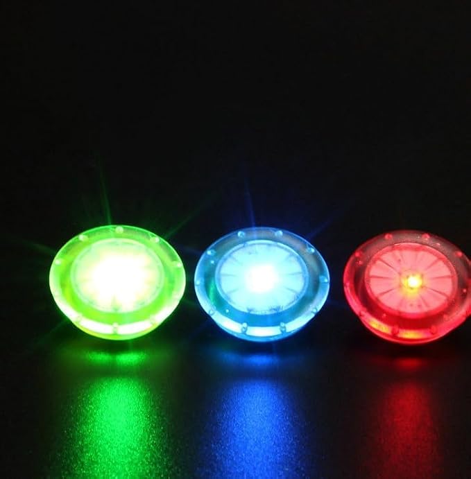 R1 LED Safety Light Clip-On Warning Lights for Night Running Walking Cycling Dog Walking Hiking Camping All Outdoor Sports Safety Warning (Clip Safety Light 3pcs) - Image 2