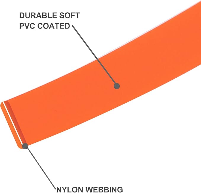 Waterproof Long Leash Durable Dog Recall Training Lead Great for Outdoor Hiking, Training, Yard, Beach and Swimming (Orange, 15ft) - Image 3