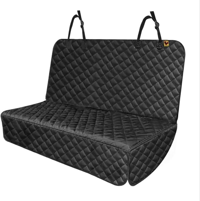 Bark Lover Dog Back Seat Cover Protector, Waterproof Dog Car Seat Covers, Nonslip Backseat Protection for Dogs and Kids, Compatible Pet Car Seat Cover for Cars & Midsize SUVs - Image 8