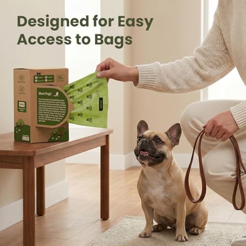 Pogi's 300 Unscented Dog Poop Bags with Handles - Earth-Friendly, Leak-Proof, Ultra Thick, 4+ Month Supply (Pack of 2) - Image 7