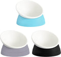 Ravitat 3Pcs Elevated Cat Food Bowl - Adjustable, Anti-Slip & Anti-Noise, Protects Pet's Spine - Thickened Plastic, 17 Oz by Hi%2C+Ravitat