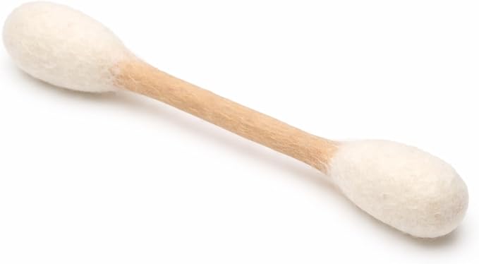 Glaciart One Giant Swab Cat Toy with Catnip 1 Pc (17 in / 42 cm) | Extra Long Durable Chew Toy for Large Cats, Aggressive Chewers & Small Dogs | Interactive, Catnip Filled for Play & Anxiety Relief by GlaciartOne