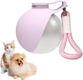 Portable Pet Water Bottle, 285ml/10 Oz Stainless Steel Compact Dog Drinking Bottles Leak Proof Cat Travel Water Bottles with Foldable Silicone Bowl for Outdoor Walking Hiking by Mioyoow